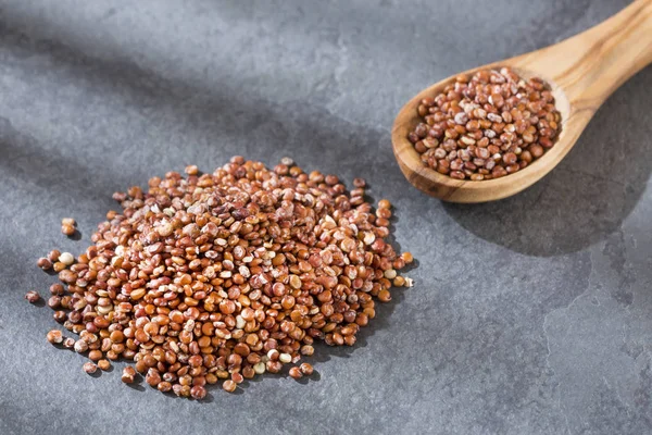 Rode Zaden Van Biologische Quinoa Chenopodium Quinoa — Stockfoto