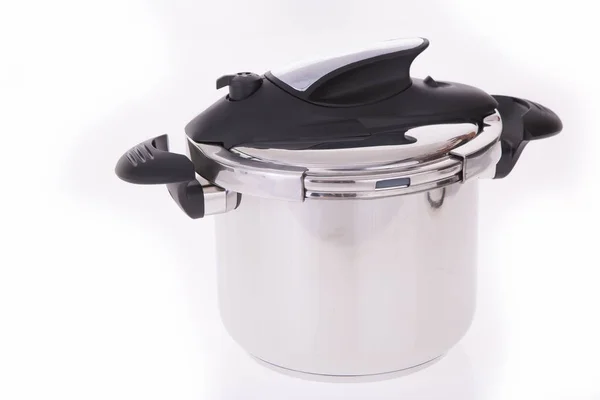 High Pressure Aluminum Cooking Pot Safety Cover — Stock Photo, Image