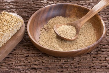 Bar - amaranthus içinde solmayan çiçek tahıl