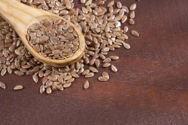 Kaşık keten tohumu organik tohum