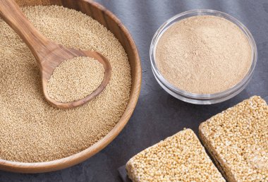 Tohum ve bar (Amaranthus solmayan çiçek)