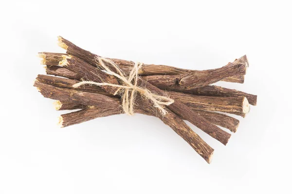 Raíces de regaliz - Glycyrrhiza glabra — Foto de Stock