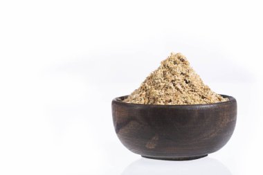 Bağırsağı psyllium ile temizlemek için soya lifleri.