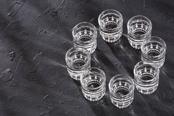 Acht Gläser Wasser am Tag — Stockfoto