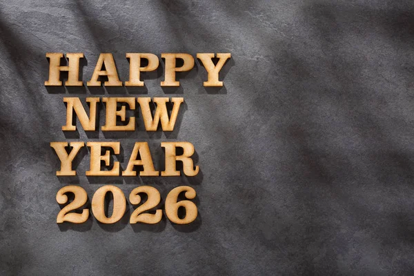 Ευτυχισμένο το νέο έτος 2026 - Κείμενο χώρου — Φωτογραφία Αρχείου
