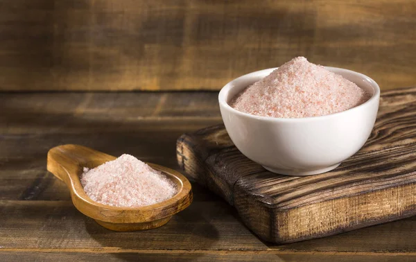 Fint Rosa Salt Från Himalaya — Stockfoto