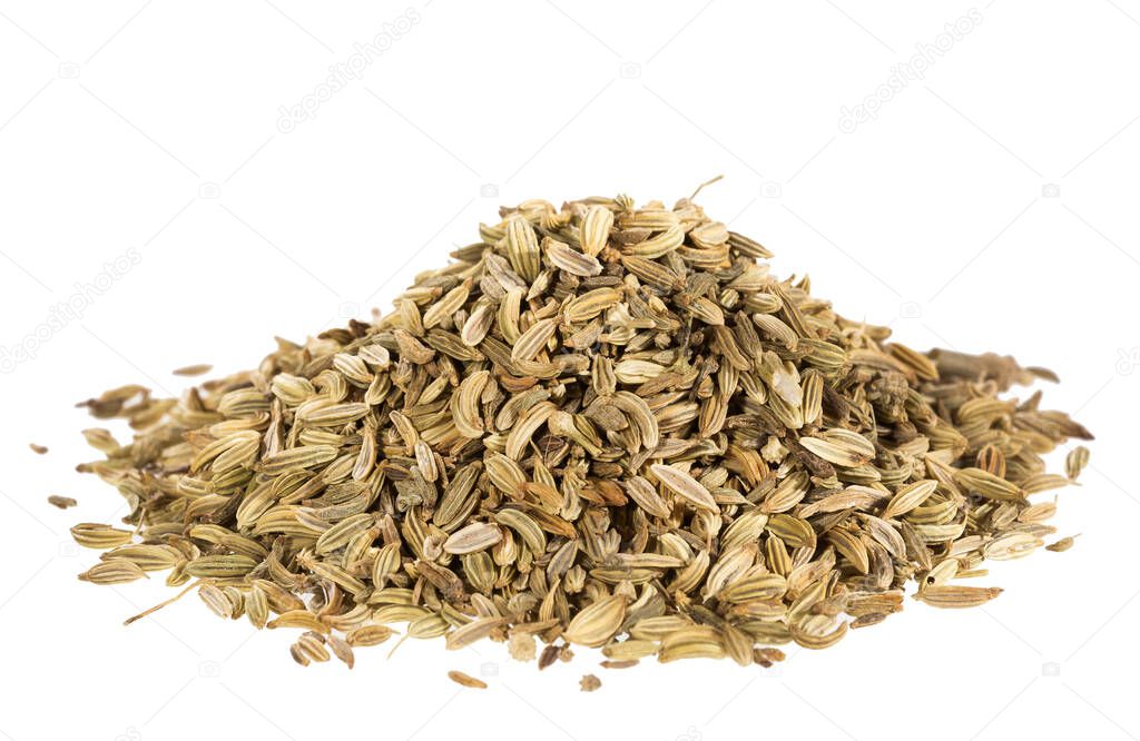 Dry organic fennel seeds - Foeniculum vulgare