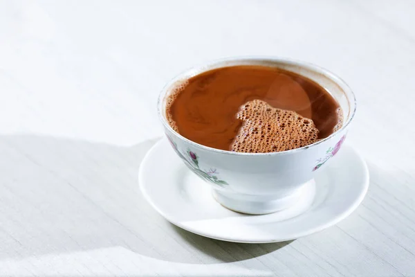 Tasse Heiße Schokolade Traditionelles Kolumbianisches Getränk — Stockfoto