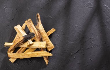 Palo Santo 'dan kutsal duman Bursera mezarları