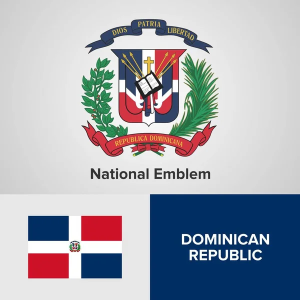 ᐈ Escudo dominicano vector de stock, imágenes escudo republica