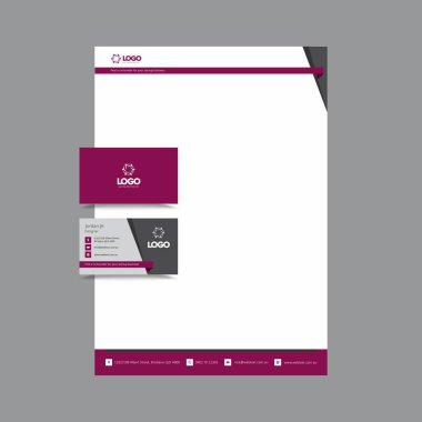 Profesyonel kartvizit ve Antetli Kağıt tasarımı