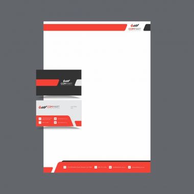 Güzel iş kartı ve Antetli Kağıt tasarımı