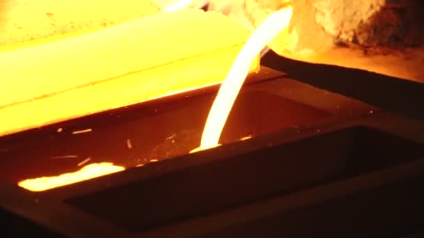             l'or est préparé pour un débordement en barres 