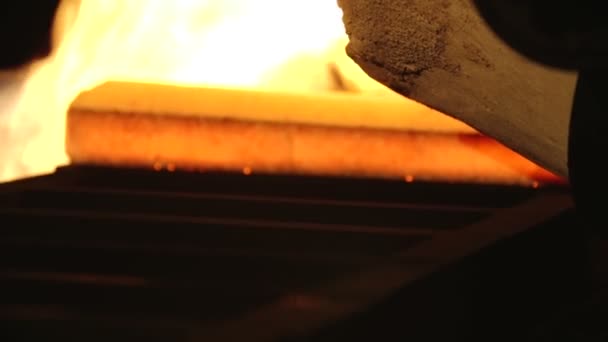Μέταλλο, παραγωγή, χύτευση εργαστήρι — Αρχείο Βίντεο