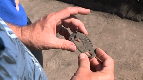 Arkeoloji Paleontoloji Bilim Adamları Arama — Stok video