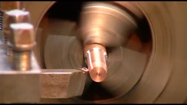 Production Pièces Métalliques Sur Une Machine Spéciale — Video