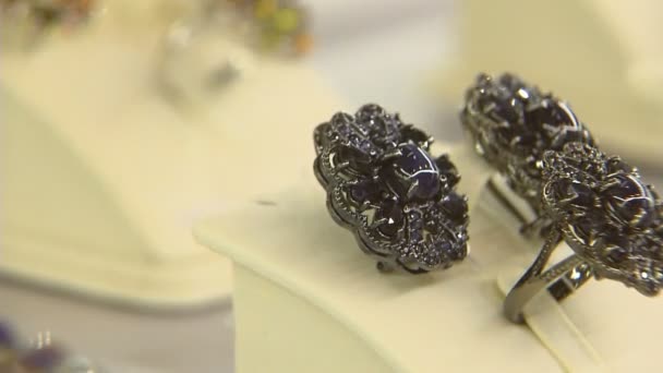Šperky Dekorace Pro Svatební Dovolenou — Stock video