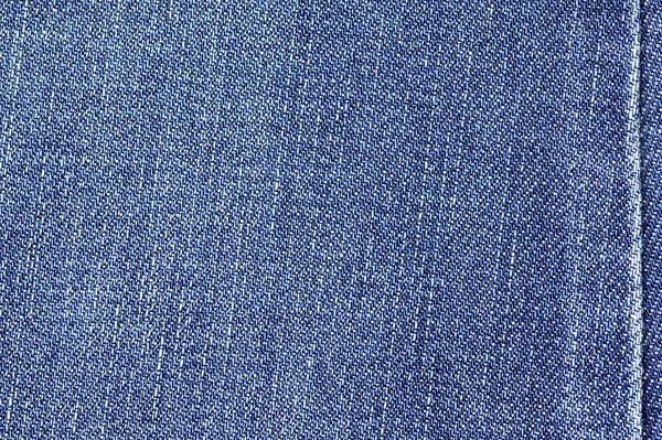 Jeans jeans tessuto texture sfondo con cucitura per il design . — Foto Stock