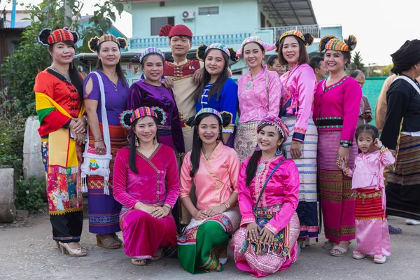 Thoet Thai Chiang Rai Thajsko Listopadu 2019 Skupina Shan Nebo — Stock fotografie