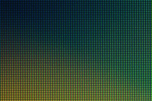 Luzes Led Painel Exibição Tela Monitor Computador Led Para Modelo — Fotografia de Stock