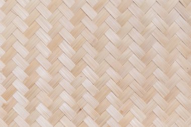 Bambu dokuma, geleneksel el işi mobilya malzemesi için Tayland tarzı dokuma.