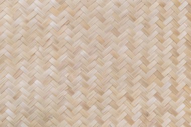 Bambu dokuma, geleneksel el işi mobilya malzemesi için Tayland tarzı dokuma.