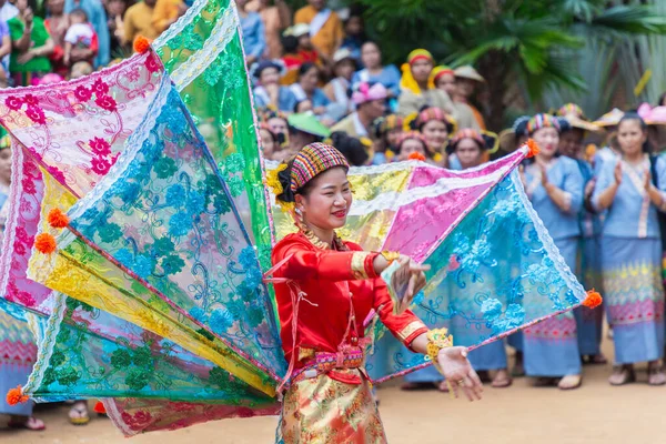 Thoet Thai Chiang Rai Thailand December 2018 Groep Van Shan — Stockfoto