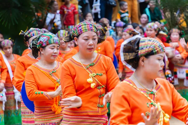 Thoet Thai Chiang Rai Thailand December 2018 Groep Van Shan — Stockfoto