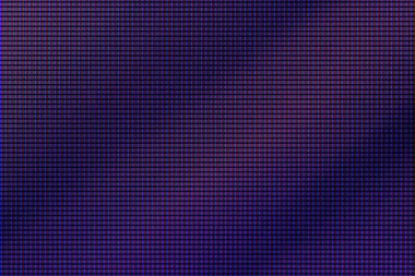 LED TV 'den RGB LED diyotu veya LED monitör bilgisayar ekranı paneli.