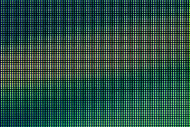 LED TV 'den RGB LED diyotu veya LED monitör bilgisayar ekranı paneli.