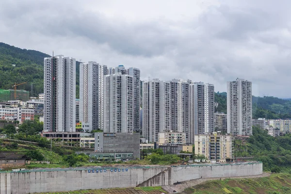 Hermosa Vista Del Campo Desde Wulong Chongqing China —  Fotos de Stock