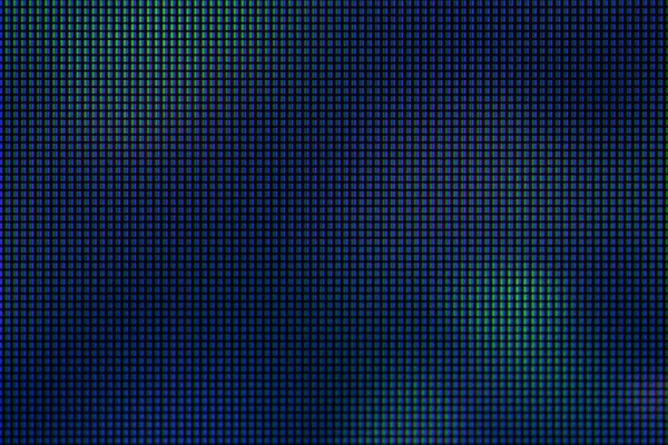 Closeup Led Diodo Led Monitor Led Painel Exibição Tela Computador — Fotografia de Stock