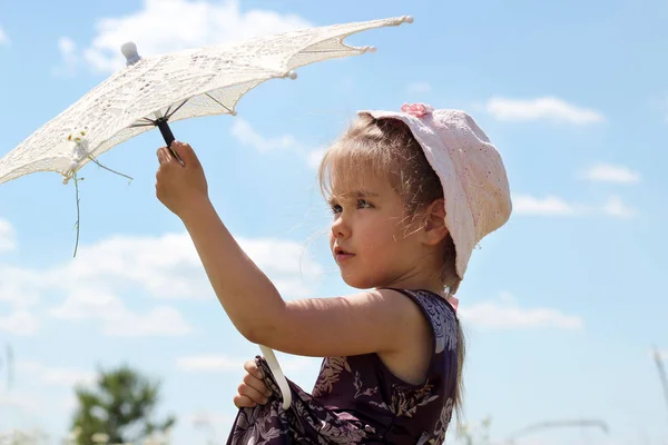 Zomer emotionele portret — Stockfoto