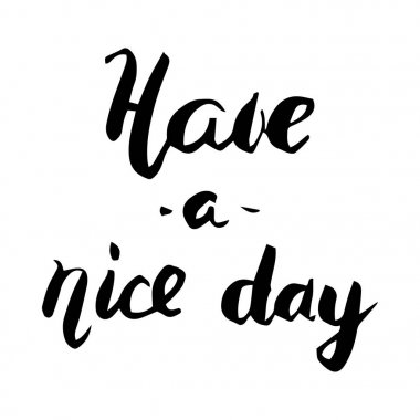 İyi günler. Fırça yazı