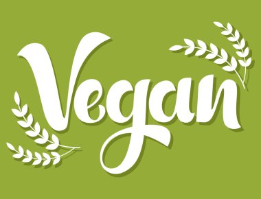 Vegan sloganı simgesi