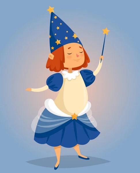 Dziewczyna magic Fairy — Wektor stockowy