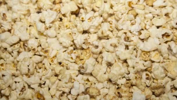 Popcorn sweet closeup.Full hd video — Stock Video