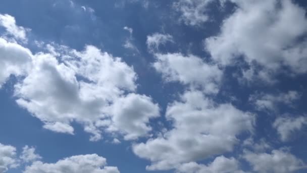 Large gray clouds covered the sky, time-lapse — Stock Video