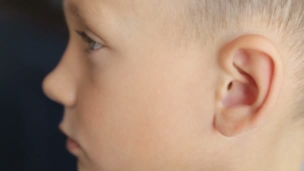 Ear Baby,full hd video — Stock Video