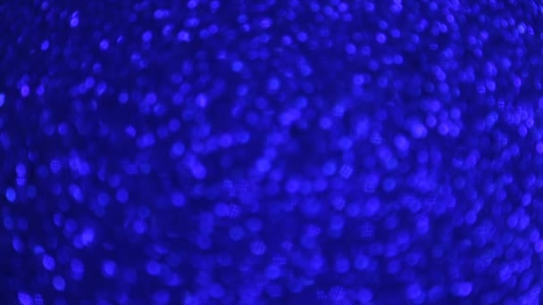 Brillance scintillante dans le flou 