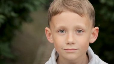 Lovely boy, portrait.Baby boy smiling