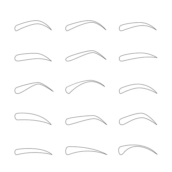 Printable Eyebrow Patterns Printable Eyebrow Patterns