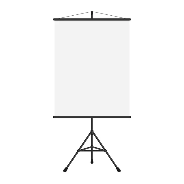 Blank presentation screen. — Stock Vector