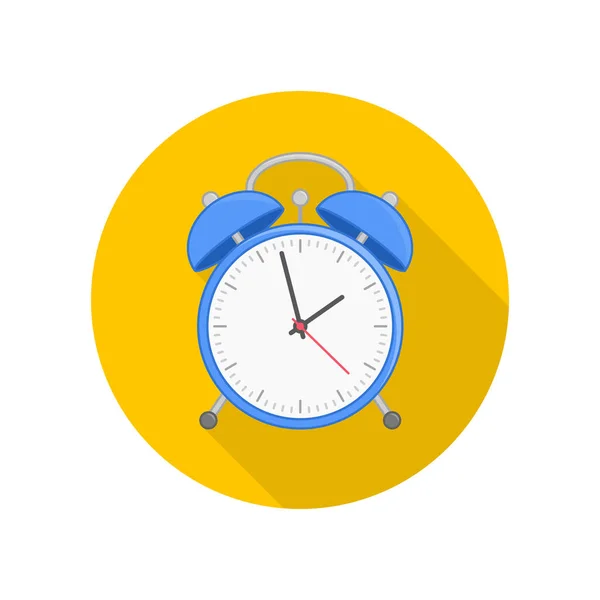 Despierta icono del reloj . — Vector de stock