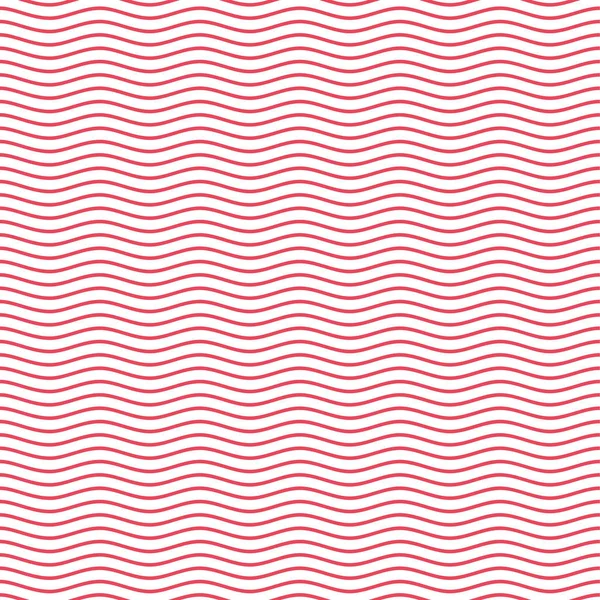 Kırmızı sorunsuz dalgalı çizgi deseni.