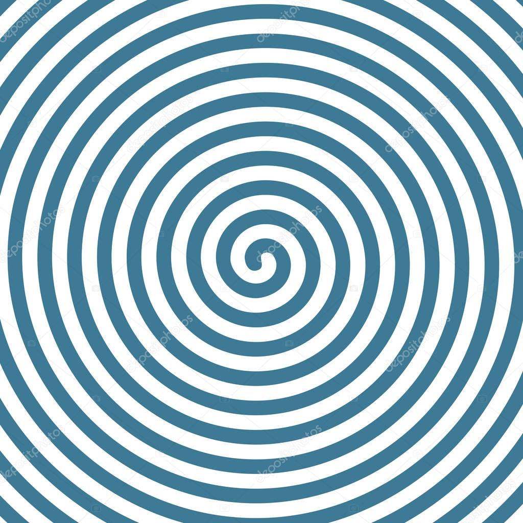 Spiral hypnotic background.