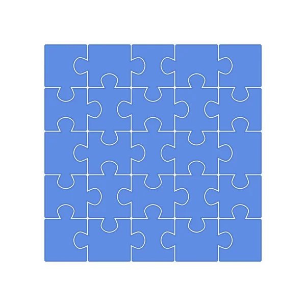 Jigsaw puzzle small. — Stock Vector