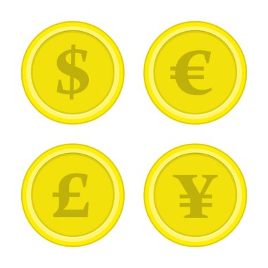 Paraları dolar euro yen ayarla.