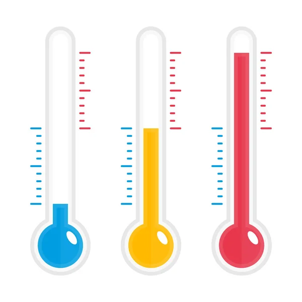 Icono de vector de temperatura. — Vector de stock