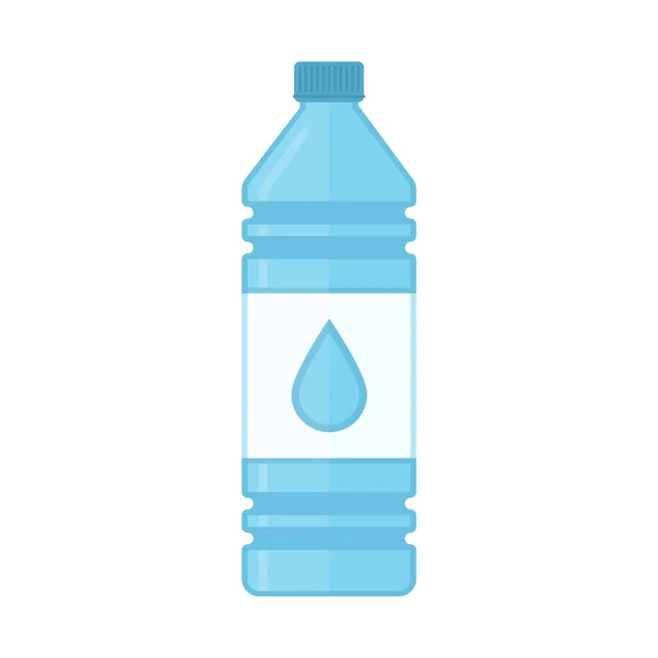 Flasche Wasser Vektor. — Stockvektor